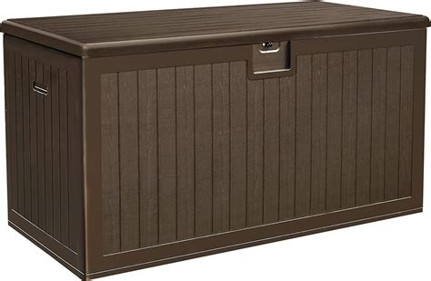 metal deck box canada|waterproof outdoor metal storage box.